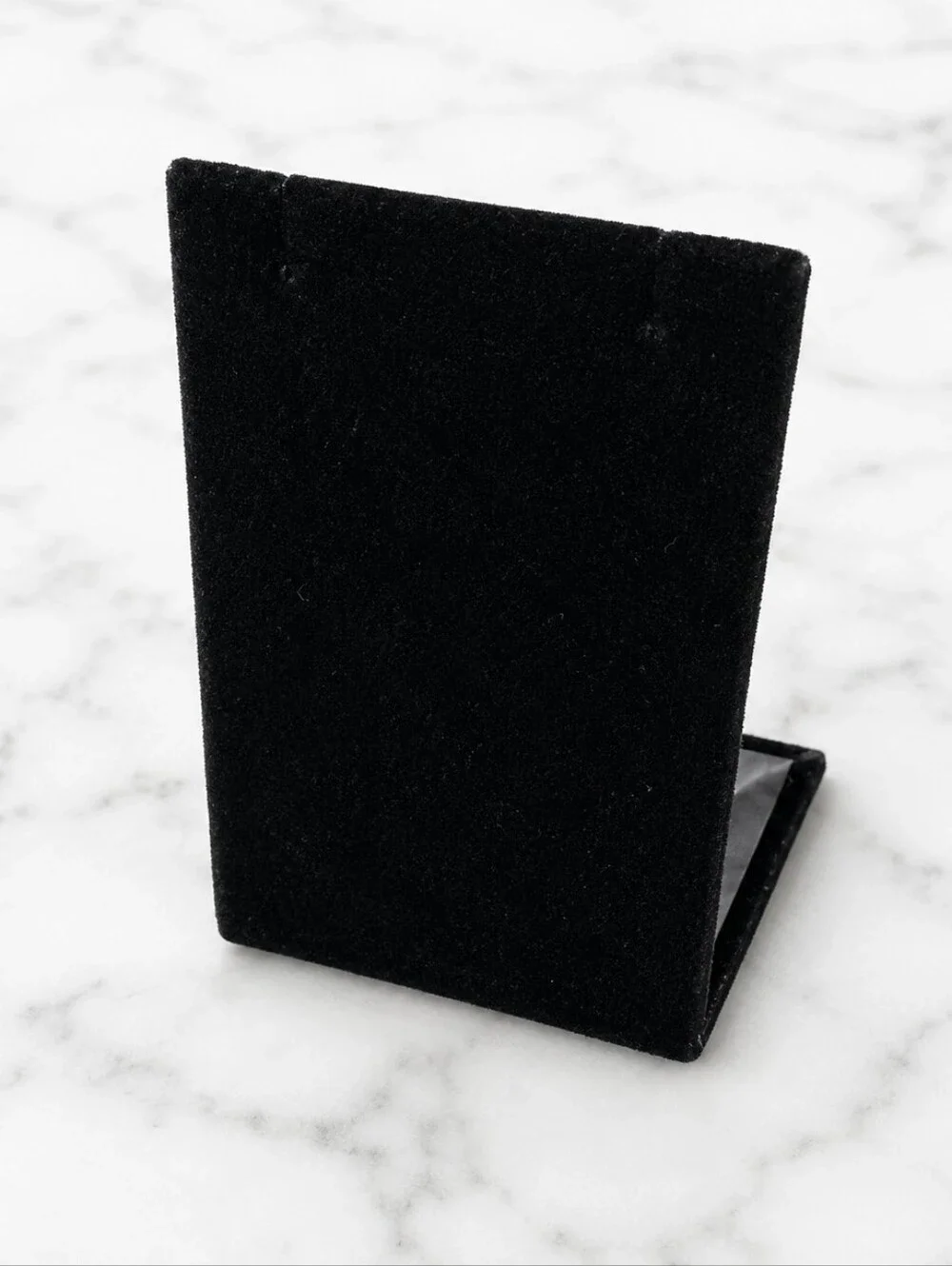 Lot of 13 Black Velvet Earring Display Stands Jewelry Display Holders
